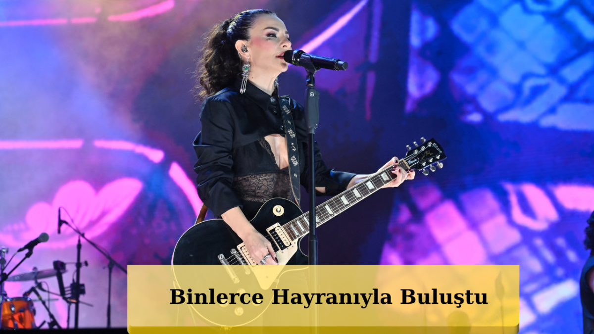 Fatma Turgut Kahramanmaraş'ı Salladı! Kültür Yolu Festivali'nde Rock Rüzgarı