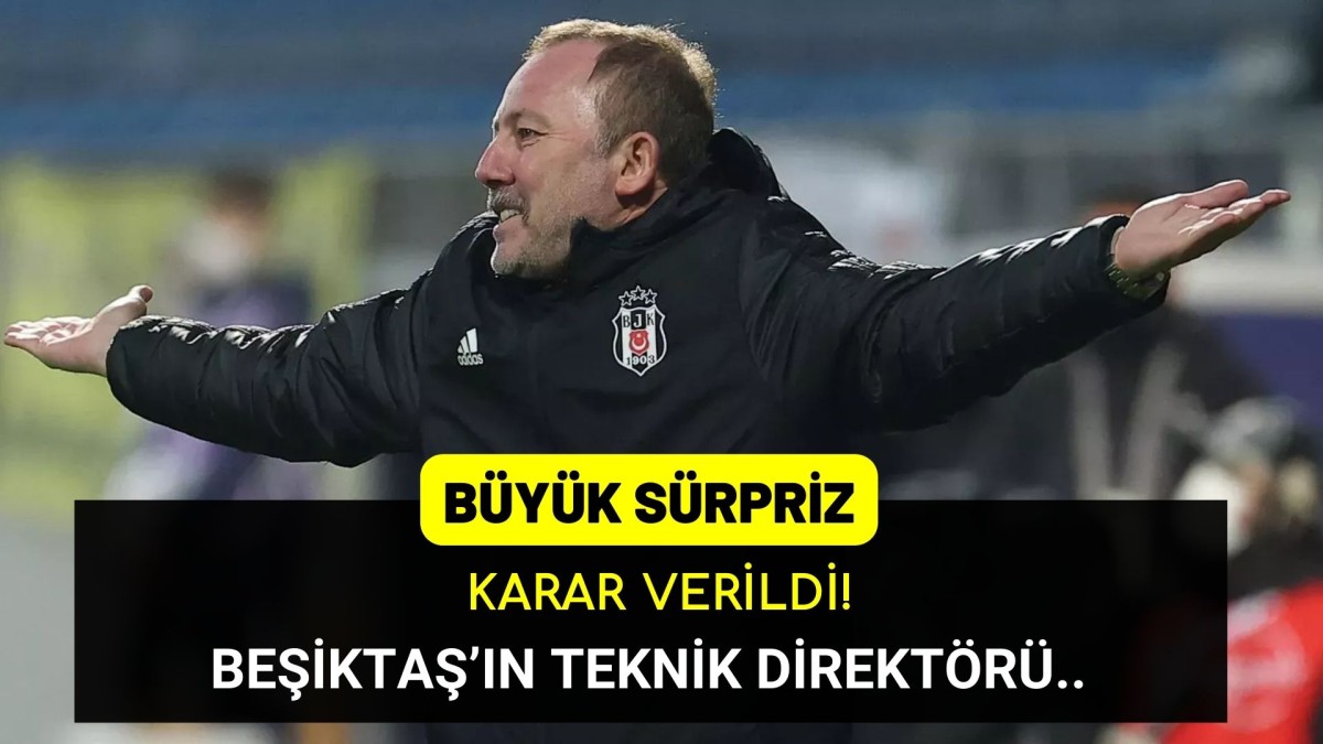 Beşiktaş'ın sürpriz teknik direktörü belli oldu! Sergen Yalçın sürprizi