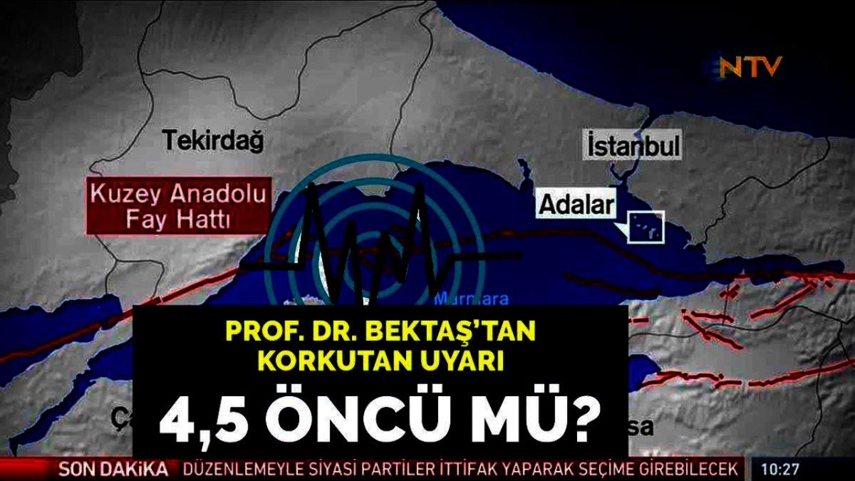 İstanbul'daki depremi tetikler mi? Marmara için ürküten uyarı! 250 yıllık süre dolmak üzere