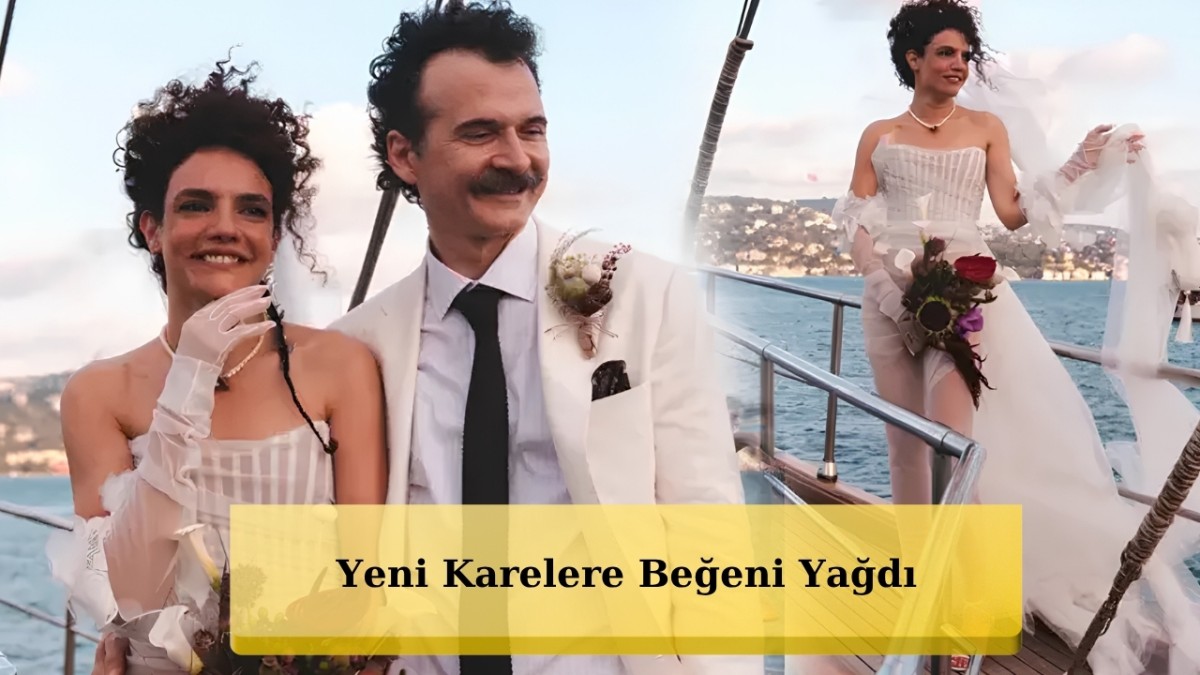 Oyuncu Hare Sürel Nikahından Yeni Kareleri Paylaştı
