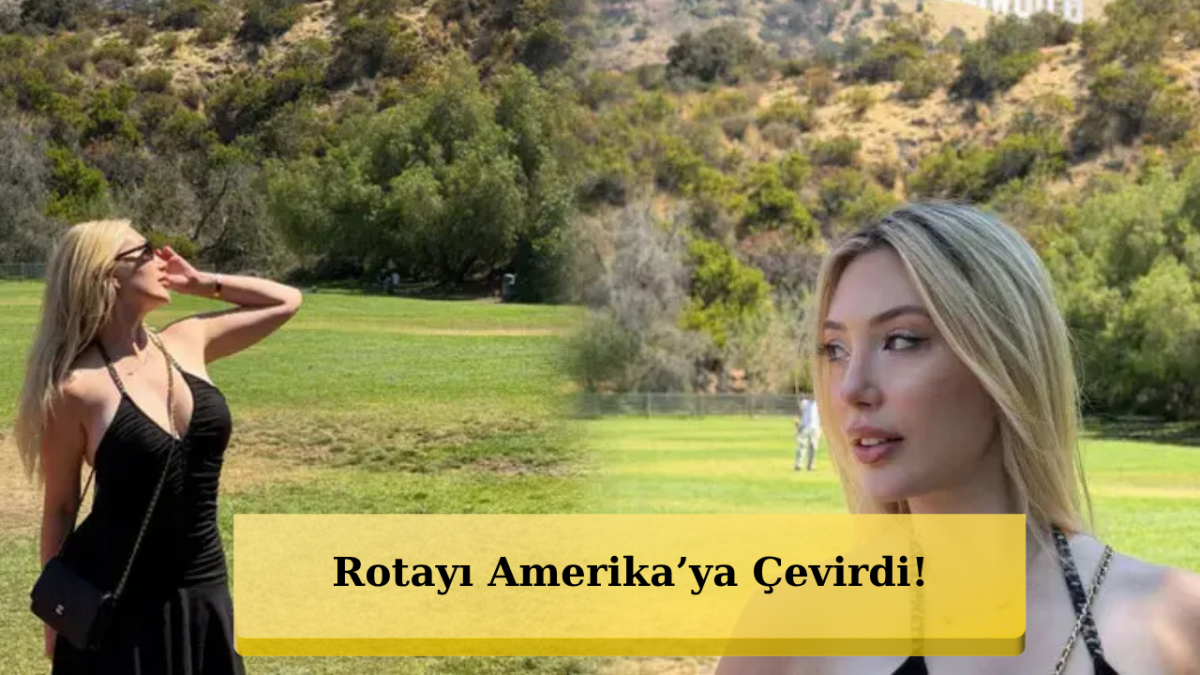 Amerika Sokaklarında Yasmin Erbil Şıklığı! Hollywood Tarzına Beğeni Yağdı