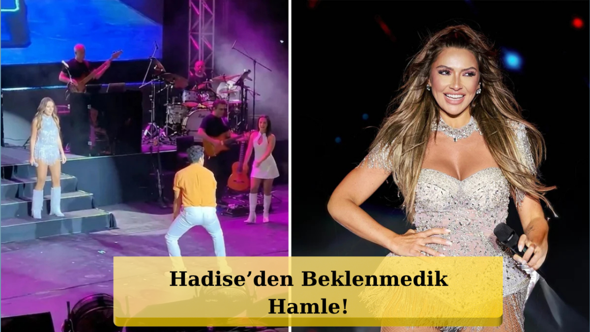 Hadise “Kıvır Be!” Dedi Hayranı Sahneye Çıktı
