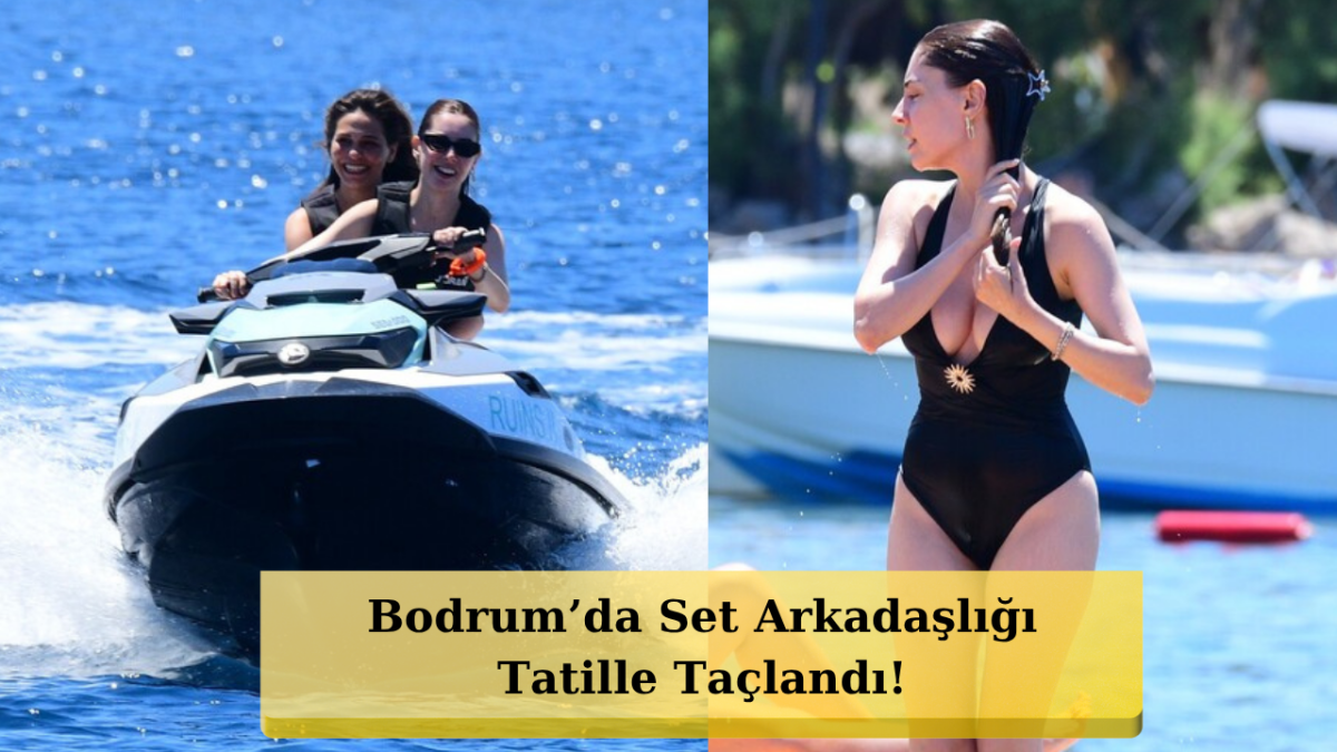 Yalıkavak'ta Hız Tutkusu! Selin Türkmen Ve Dilara Sümbül Jet Ski Üzerinde Nefes Kestі!