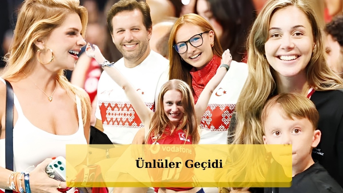 Ünlüler Filenin Sultanları'nın Çeyrek Final Maçına Akın Etti