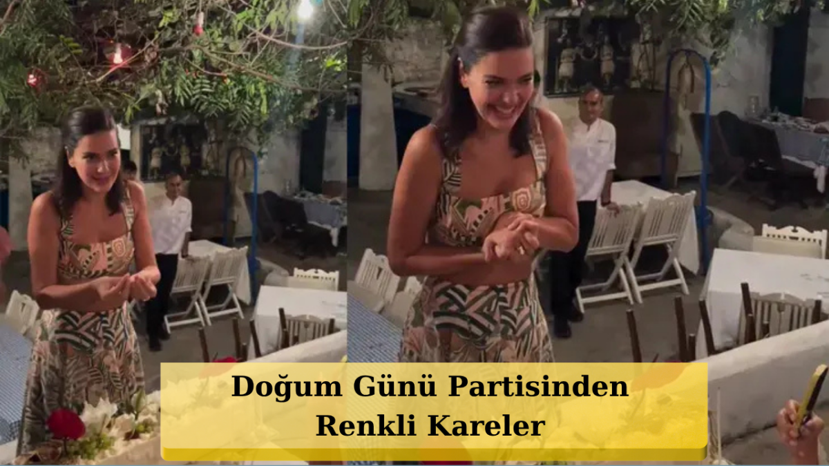 Bergüzar Korel 44 Yaşında! Pastayı Üflemeden Önce Dileklerini Böyle Sıraladı