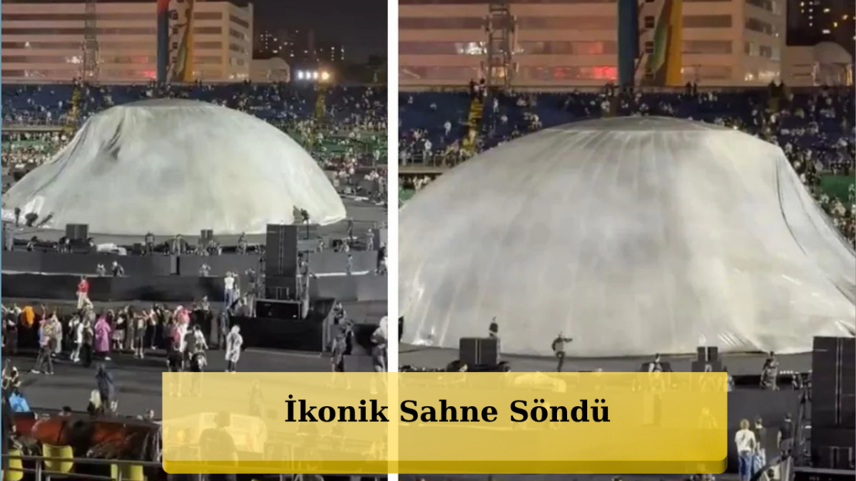 Kanye West’in Konserinde Şoke Eden An!