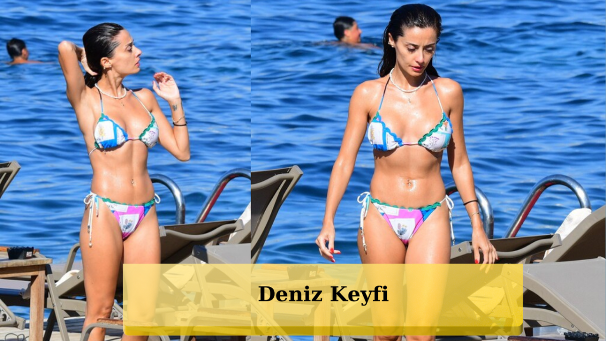 Kızılcık Şerbeti'nin Yıldızı Dila Danışman Bodrum'da Yorgunluk Atıyor!