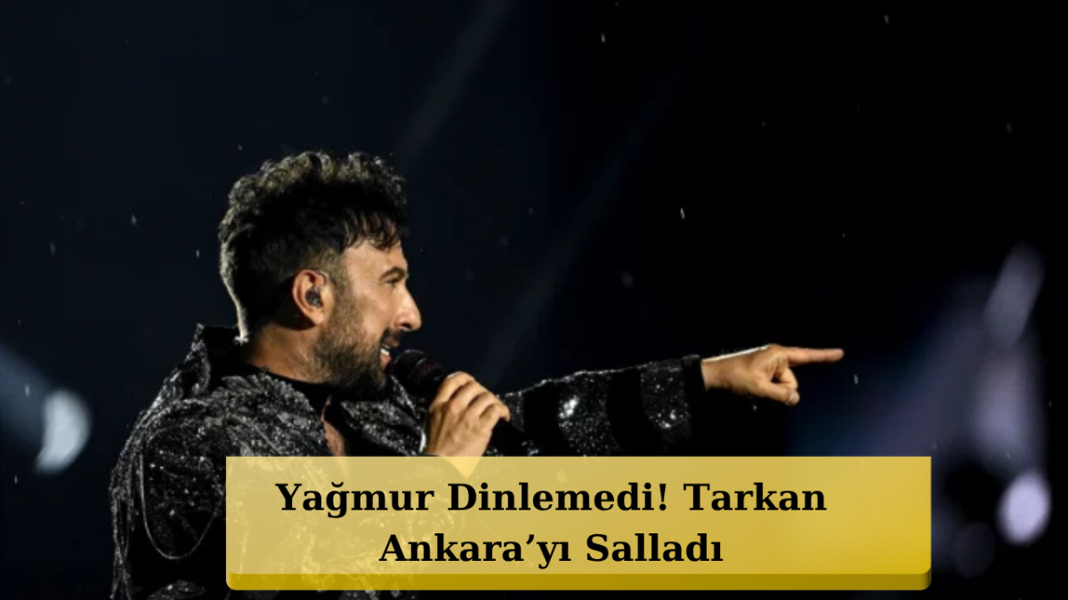 Tarkan İçin Yağmurda Beklediler! Rekor Kalabalık