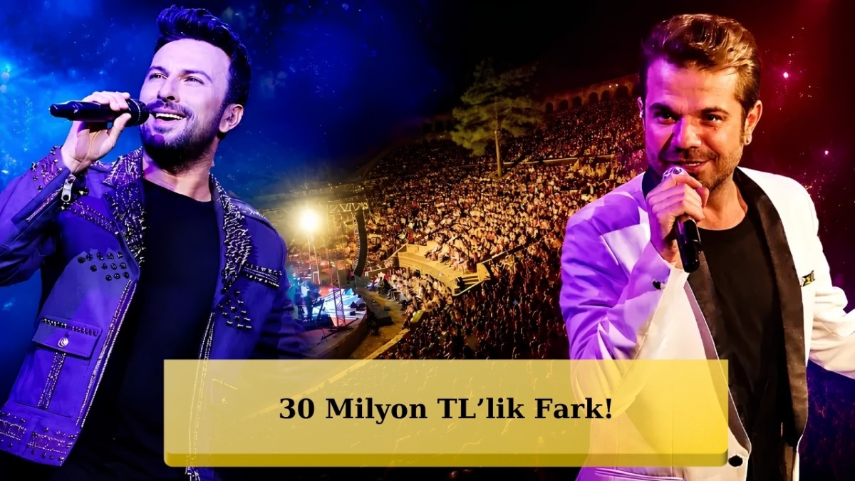 Tarkan ile Kenan Doğulu Arasındaki 30 Milyon TL'lik Kaşe Farkı Gündem Oldu
