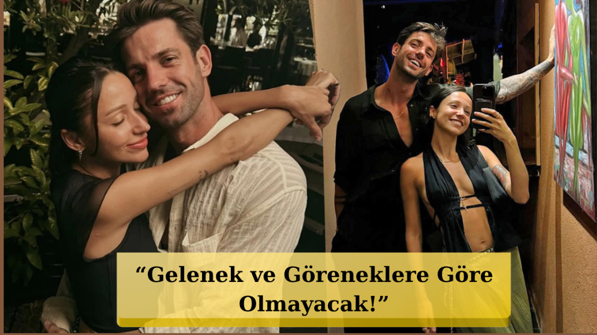 Serkay Tütüncü ve Zeynep Bastık Çiftinden Ezber Bozan Düğün Çıkışı