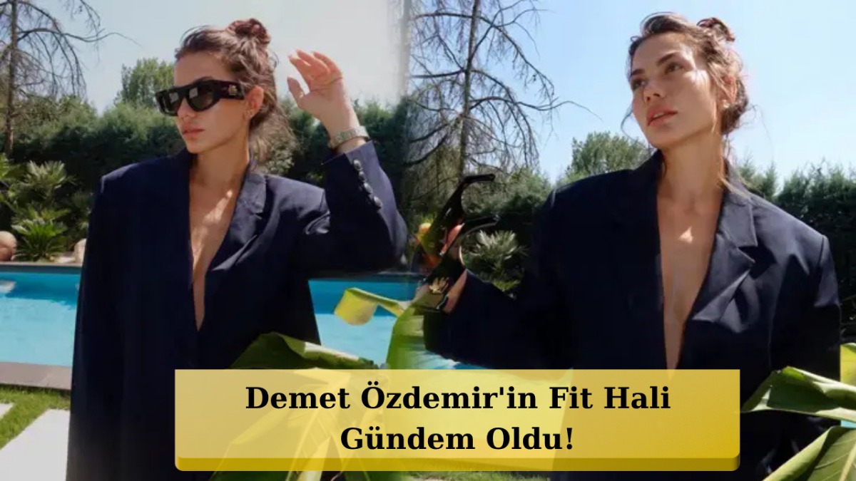 Demet Özdemir Yine Olay Oldu! Pozlarına Beğeni Yağdı