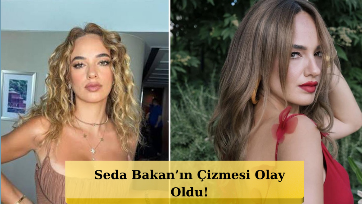 Seda Bakan Gecede Dikkat Çekti! Çizmesinin Fiyatı Şoke Etti