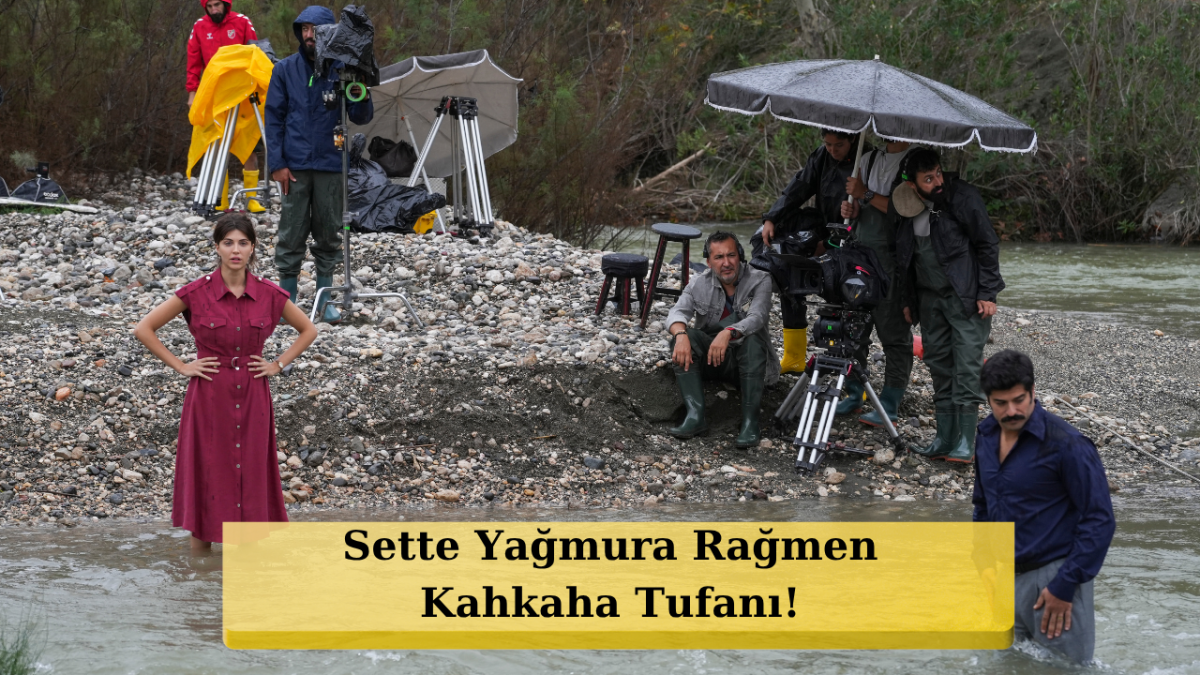 Burak Özçivit ve Beyza Gümülcine'li Kurtarma Sahnesinin Kamera Arkası Paylaşıldı