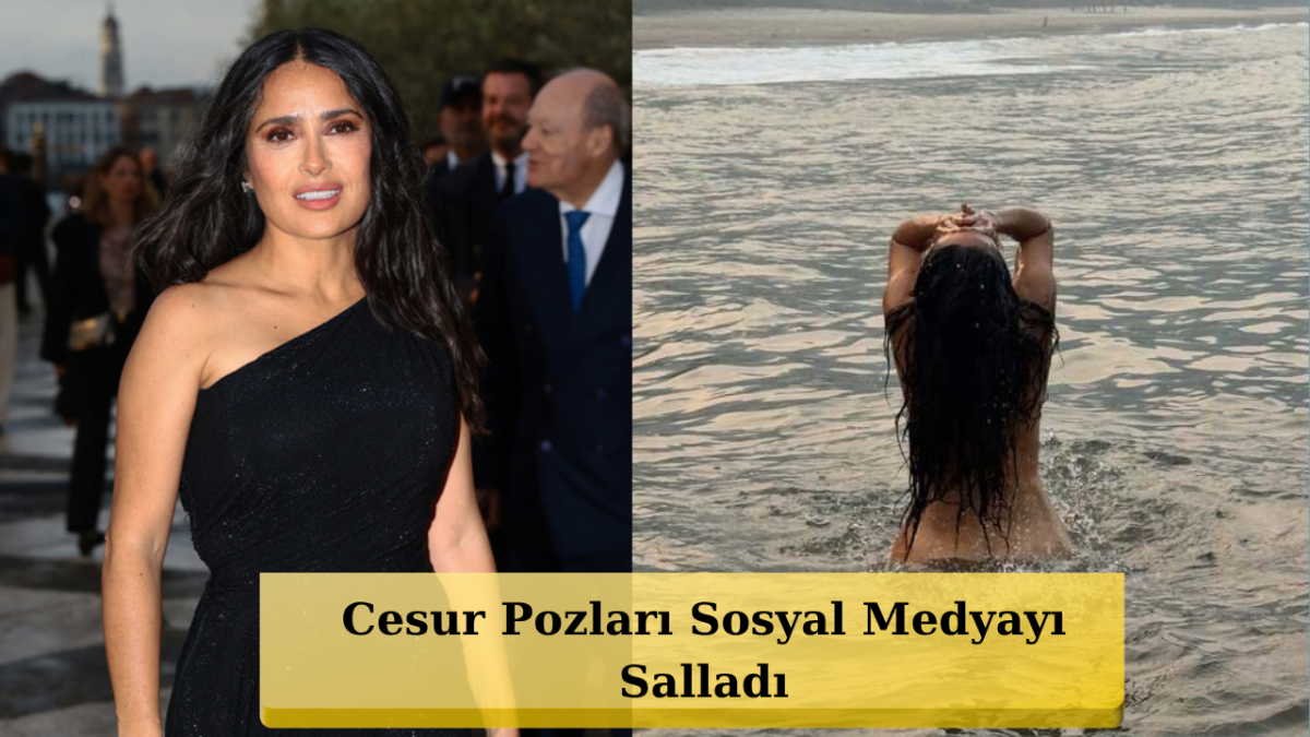 60’ına Bastı Ama Yıllara Meydan Okudu! Salma Hayek Şaşırttı