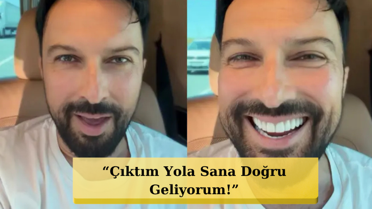 Megastar Tarkan'dan Ankara'ya Öpücüklü Mesaj
