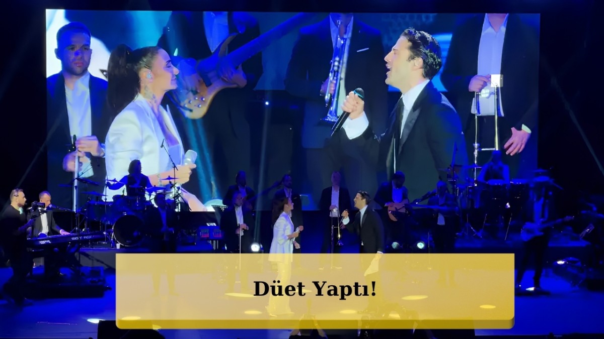 Konstantinos Argiros İstanbul'da Sıla Gençoğlu ile Düet Yaptı!