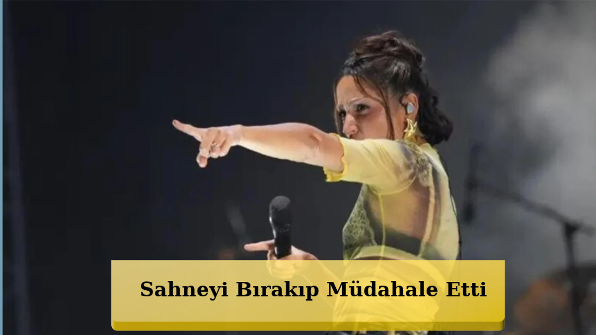 Zeynep Bastık Konserde Çileden Çıktı! “Ayıptır Ya!”