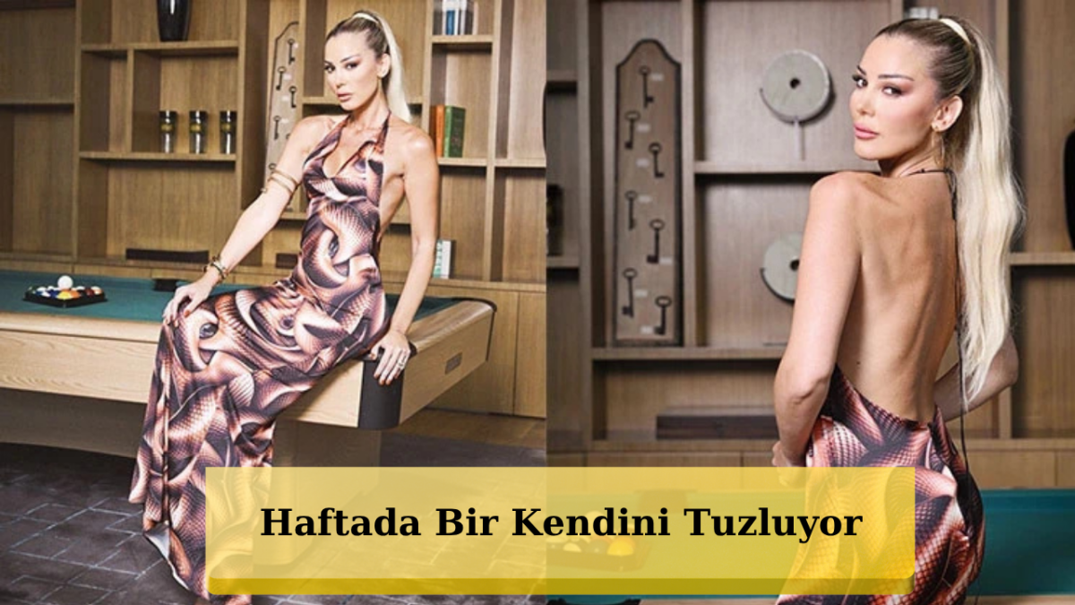 Nazar Korkusu Pes Dedirtti! Petek Dinçöz’ün Tuz Ritüeli