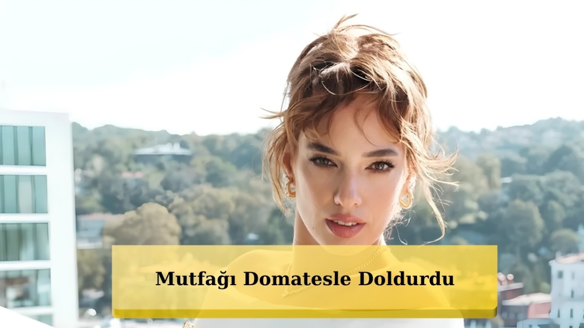 Seda Bakan'dan Kış Hazırlığı: Kasa Kasa Domates Kaynattı