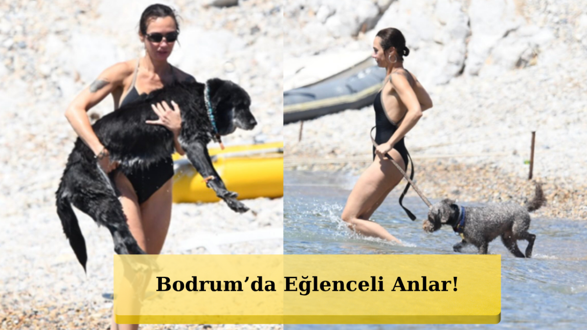 Birce Akalay Can Dostlarıyla Denizin Tadını Çıkardı!