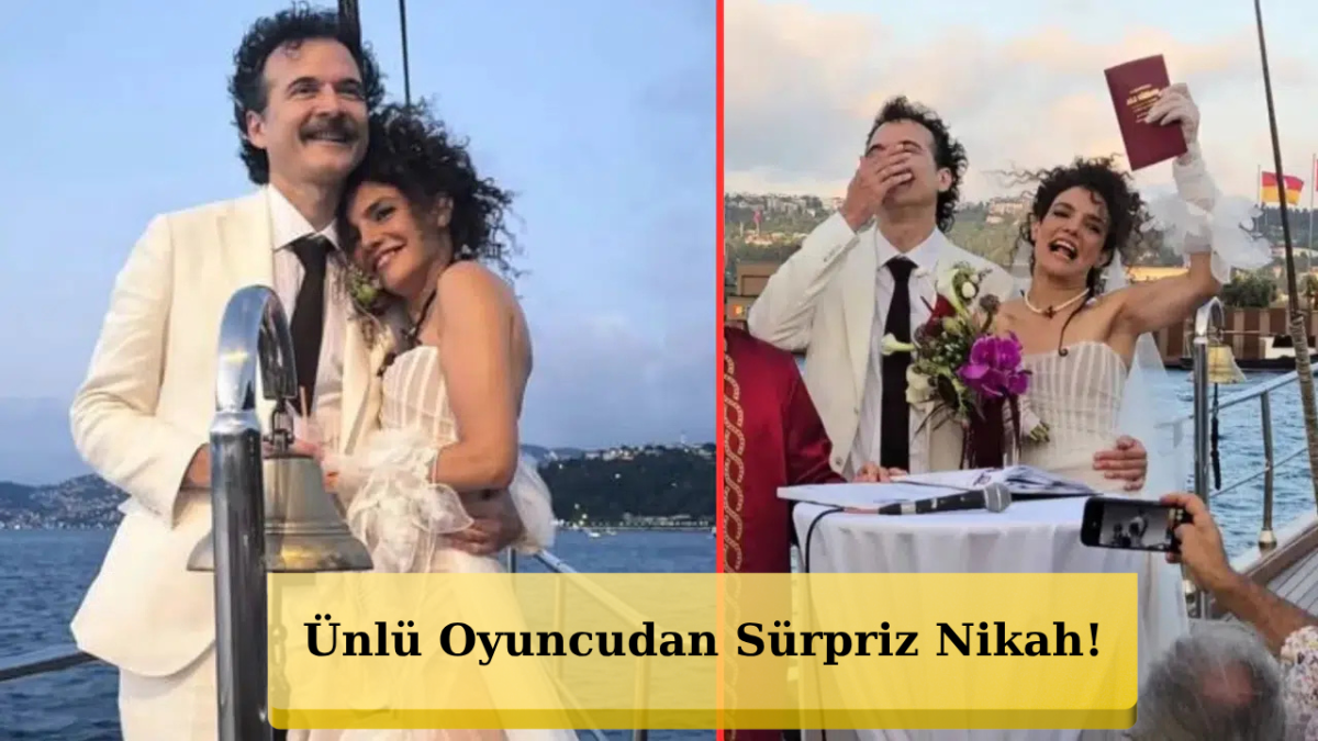 Poyraz Karayel'in Meltem'i Hare Sürel Dünyaevine Girdi!