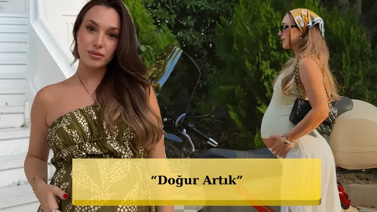 9 Aylık Hamile Sude Burcu'dan 