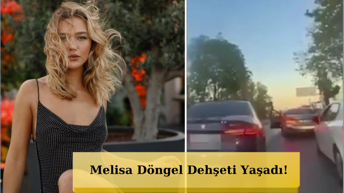 Melisa Döngel’e Trafikte Silahlı Tehdit!