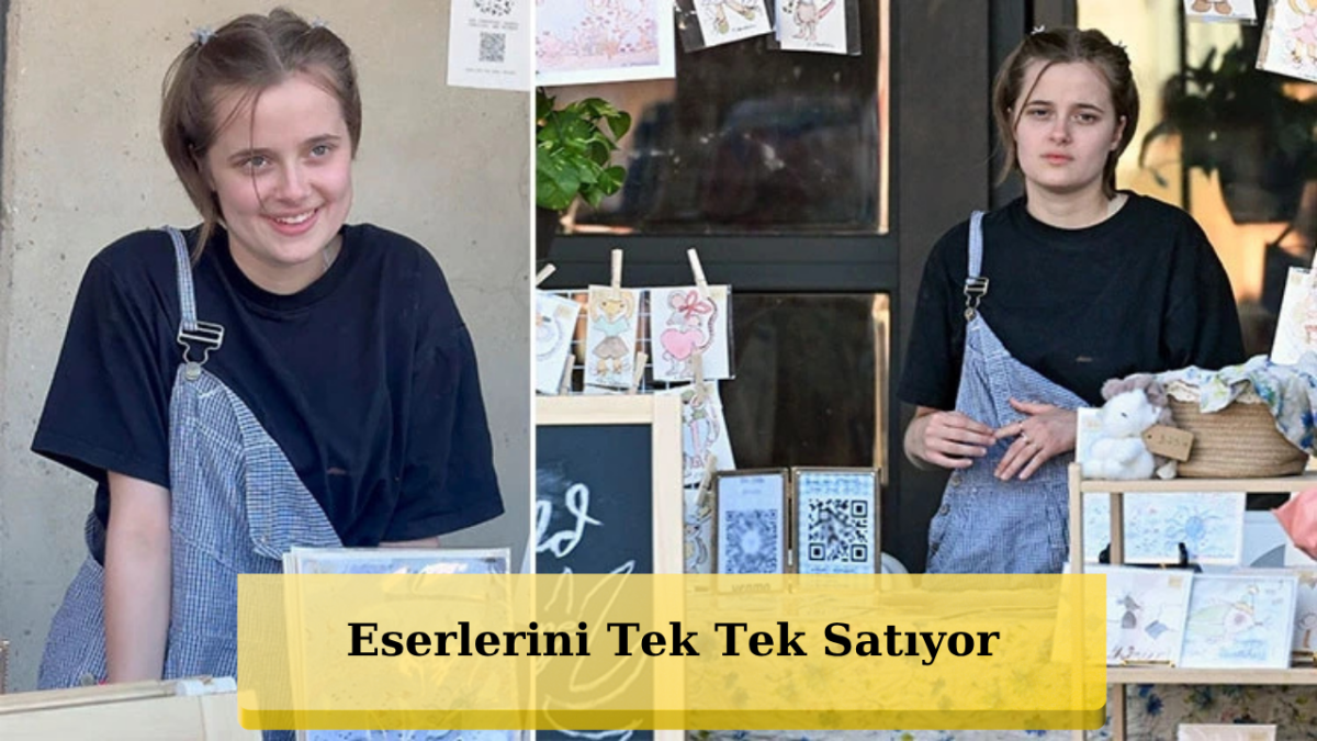 Brad Pitt ve Angelina Jolie’nin Kızı Şaşırttı! Sokakta Satıyor