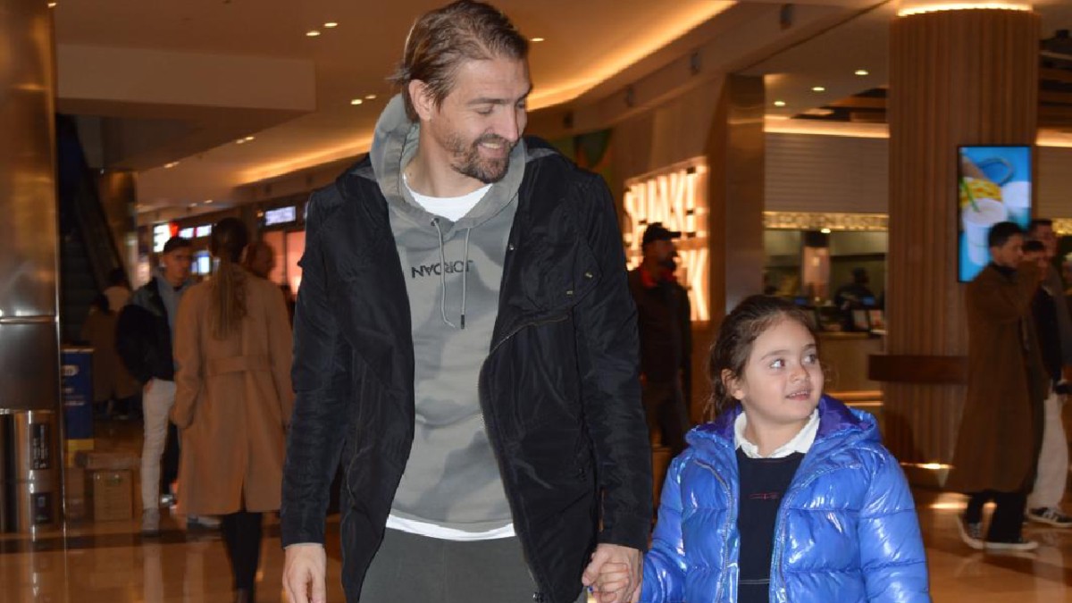 Caner Erkin ve Mihran Ela’nın Baba-Kız günü!