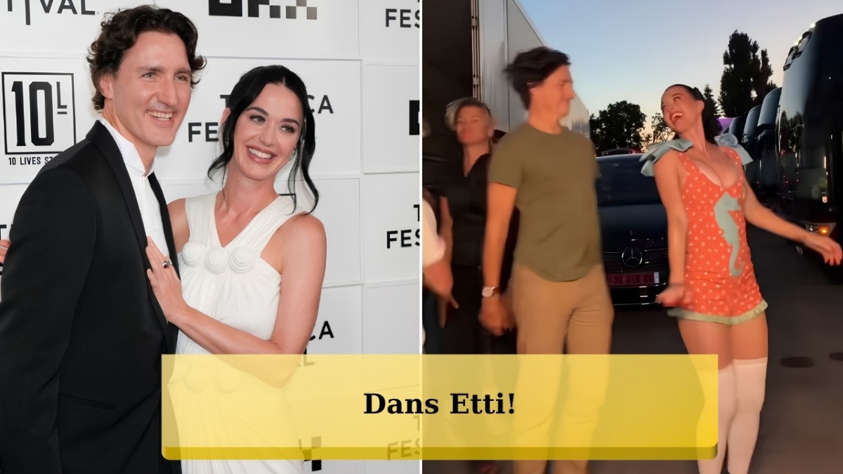 Eski Kanada Başbakanı Justin Trudeau Katy Perry’nin Klibinde Dans Etti!