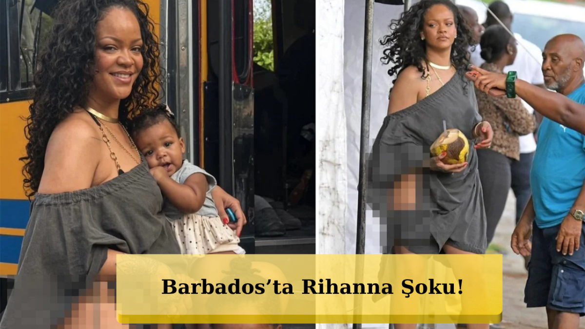 Rihanna’dan Barbados’ta Cesur Şov! Gören Bir Daha Baktı