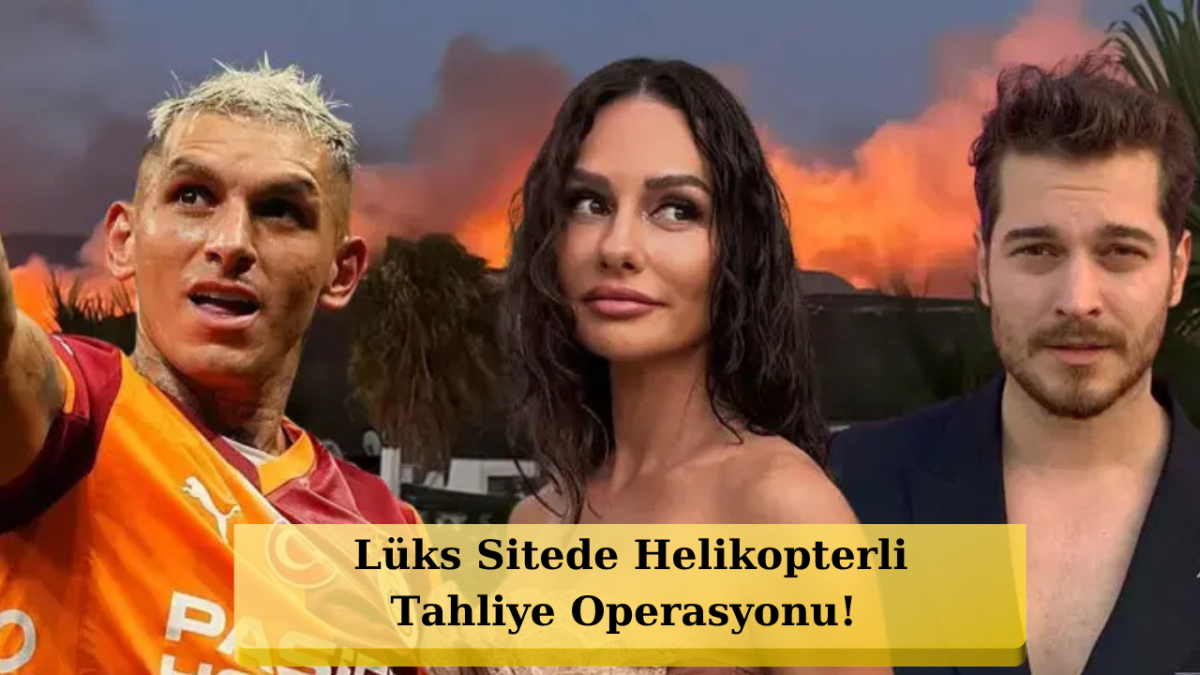 Milas'ta Kabus Gecesi: Yangın Lüks Siteye Sıçradı! Ünlülerin Evleri Alevlerin Arasında Kaldı!