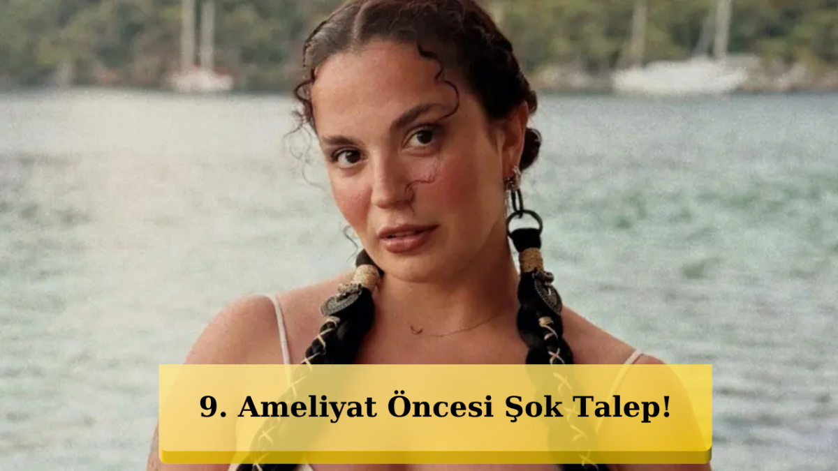 Aslı Bekiroğlu’na Ameliyat Öncesi Şaşırtan Şart!