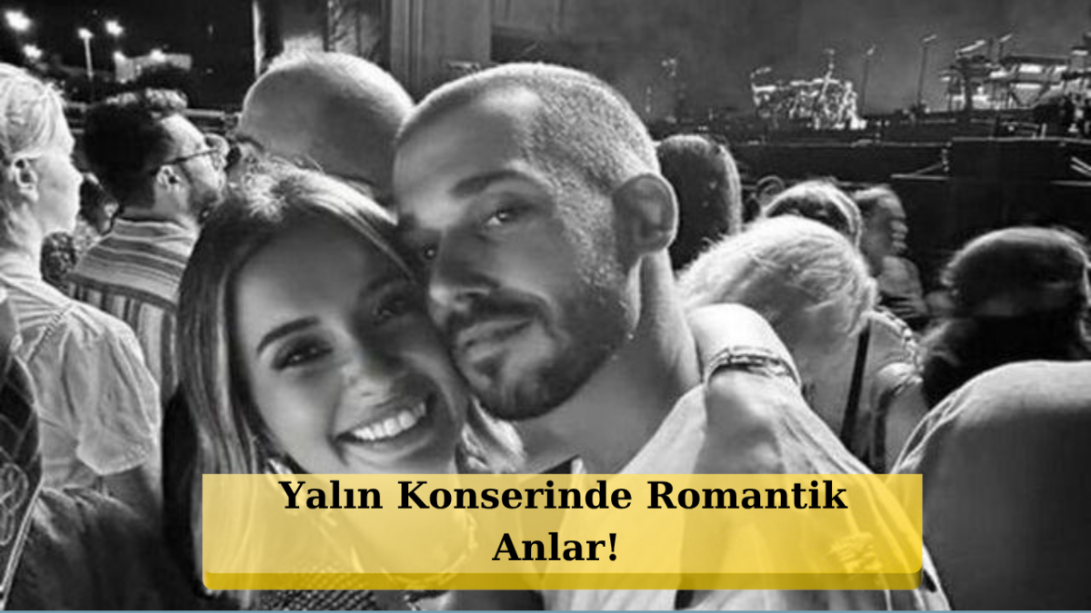 Buse Terim Sevgilisiyle Konserde Aşka Geldi: 