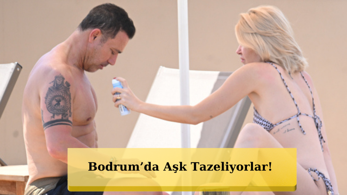 Melis Sütşurup'tan Mustafa Sandal'a Güneş Kremi Ayarı!
