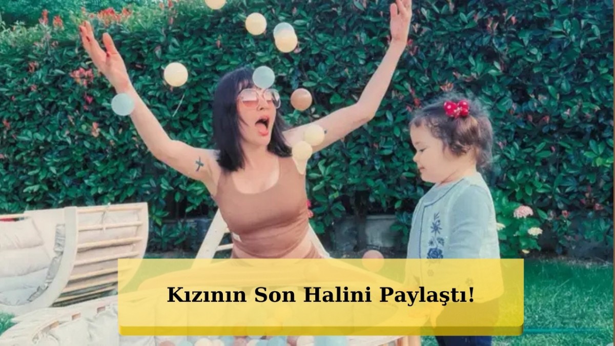 Gonca Vuslateri Kızı Asya Mone’nin Son Halini Paylaştı!
