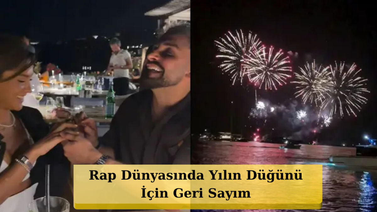 Sefo, Oyuncu Sevgilisi Çağla Boz'a Havai Fişekler Eşliğinde Evlilik Teklif Etti!