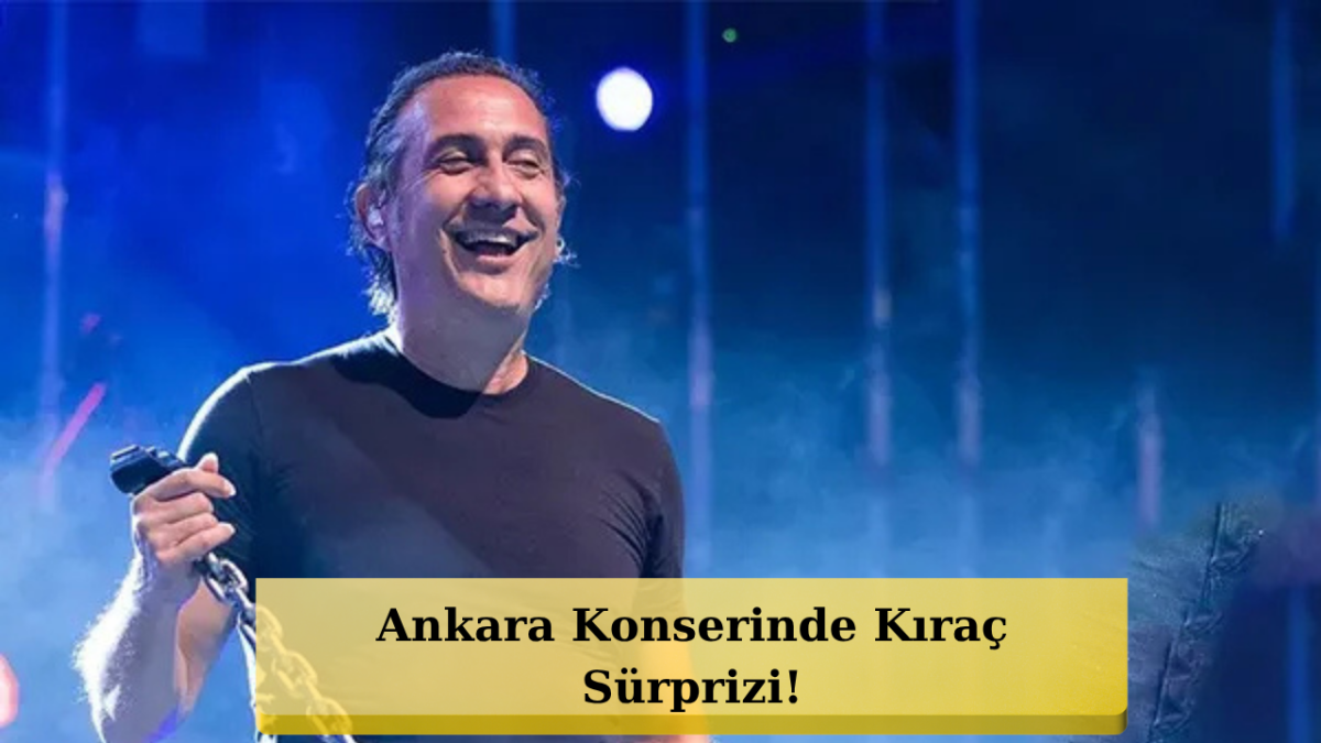 Kıraç Sahneyi Terk Etti! Hayranlarının Arasına Daldı