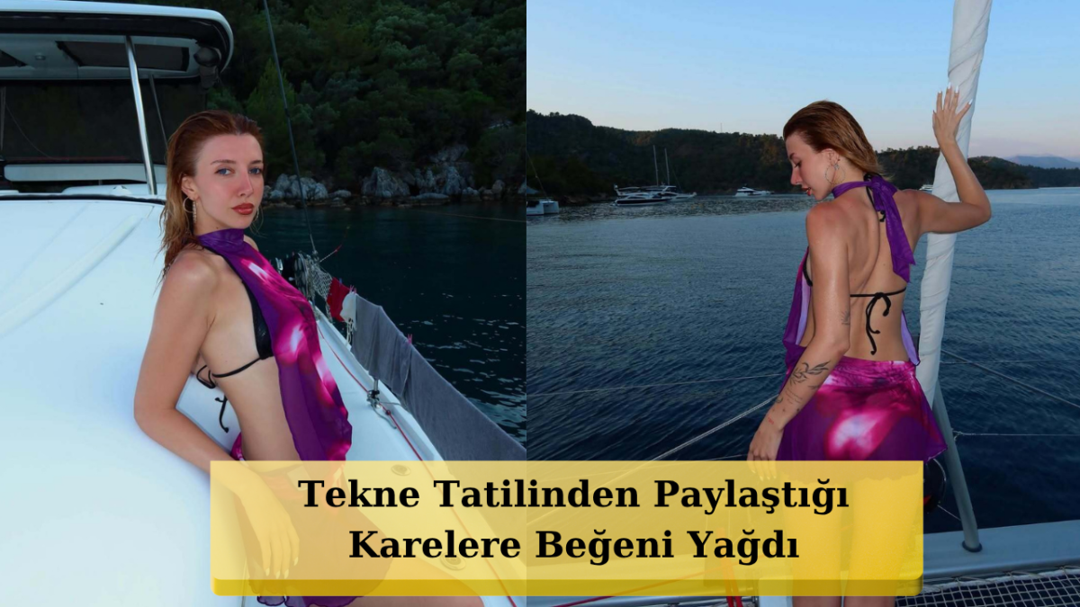 Manifest'in Yıldızı Mina Solak Aşka Ve Maviye Döndü! Tekne Pozları Olay Oldu!