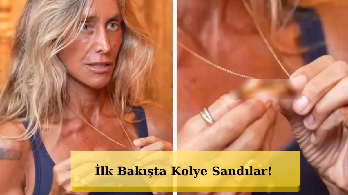 Bennu Gerede'nin Boynundaki Kolyenin Sırrı Şoke Etti!