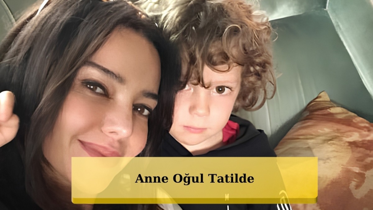 Hande Ataizi ve Oğlu Leo Bodrum Türkbükü'nde Görüntülendi