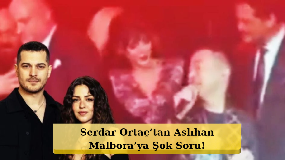 Serdar Ortaç Düğünde Fena Bombaladı! Aslıhan Malbora’ya Şok Soru