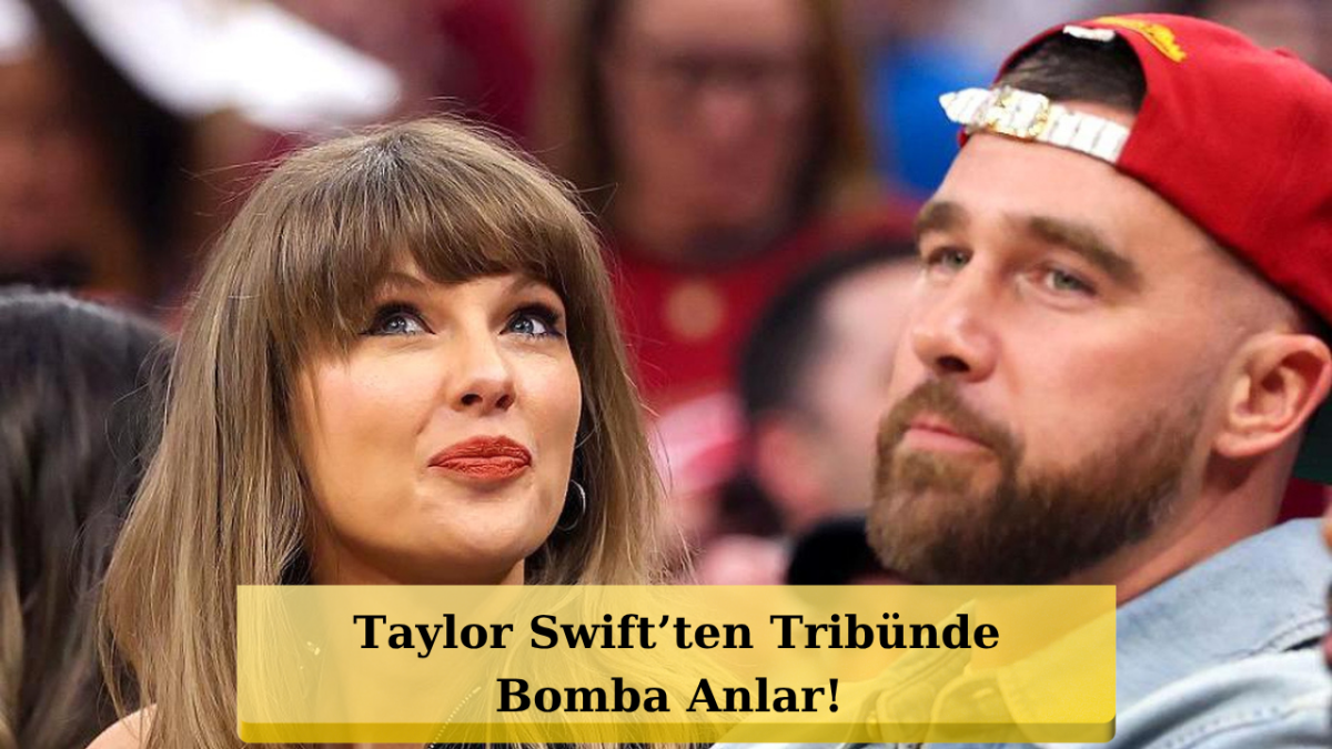 Taylor Swift Tribünde Çıldırdı! Yüzüğünü Gösterip Haykırdı