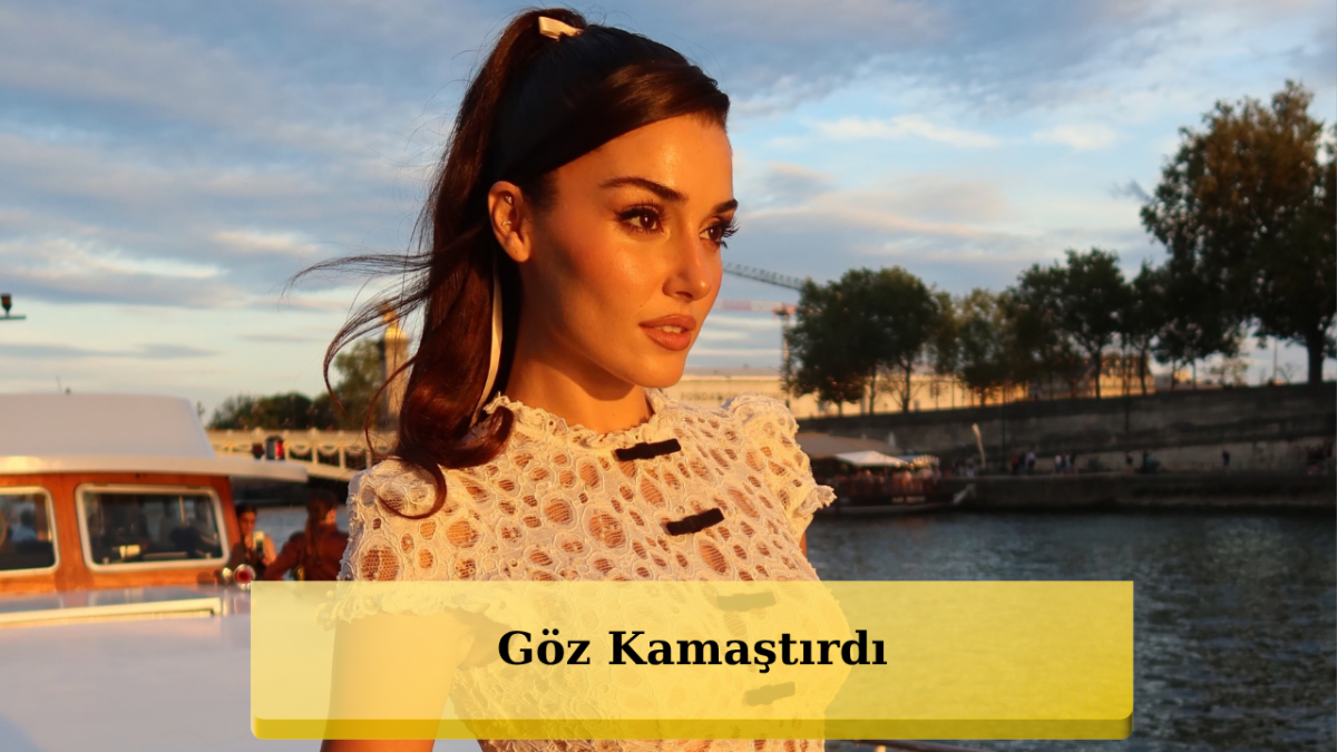 Hande Erçel'den Paris Çıkarması: Beyaz Elbisesiyle Teknede Verdiği Pozlar Hayran Bıraktı!