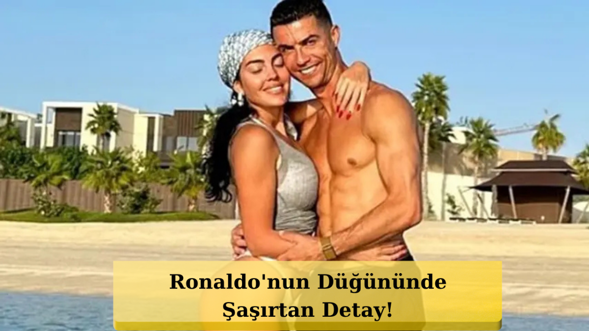 Ronaldo Ve Georgina'nın Gizli Düğünü Ortaya Çıktı!