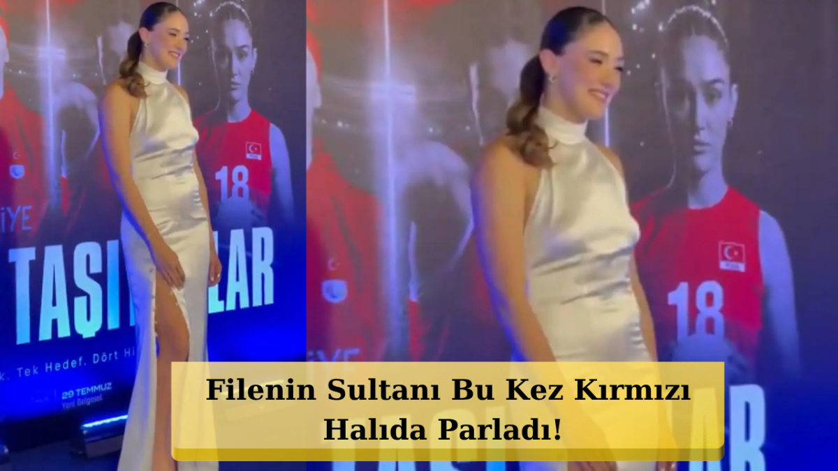Zehra Güneş Galaya Damga Vurdu! Saçı, Makyajı ve Elbisesiyle Tam Not Aldı!