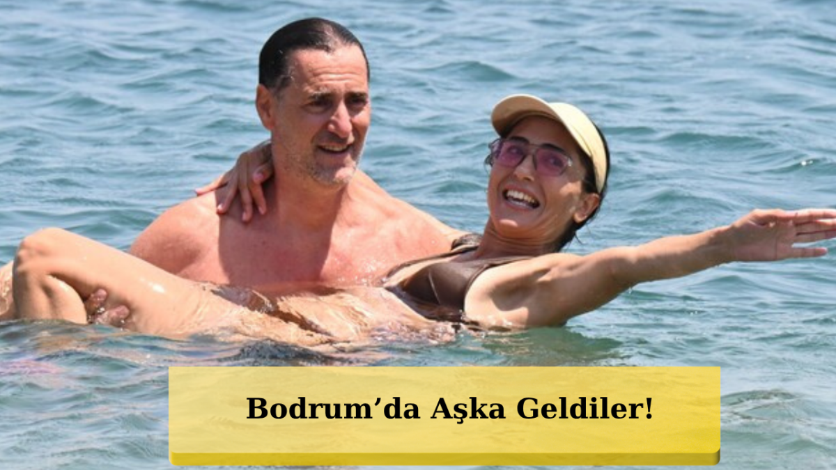 Bekir Aksoy ile Nazife Aksoy Denizde Aşk Tazeledi: Türkbükü'nde Romantik Anlar!