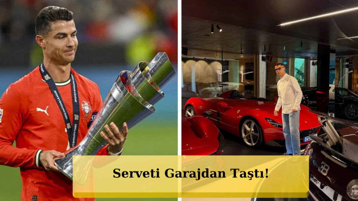 Ronaldo Tek Kareyle Olay Oldu! Garajındaki Servet Şaşırttı