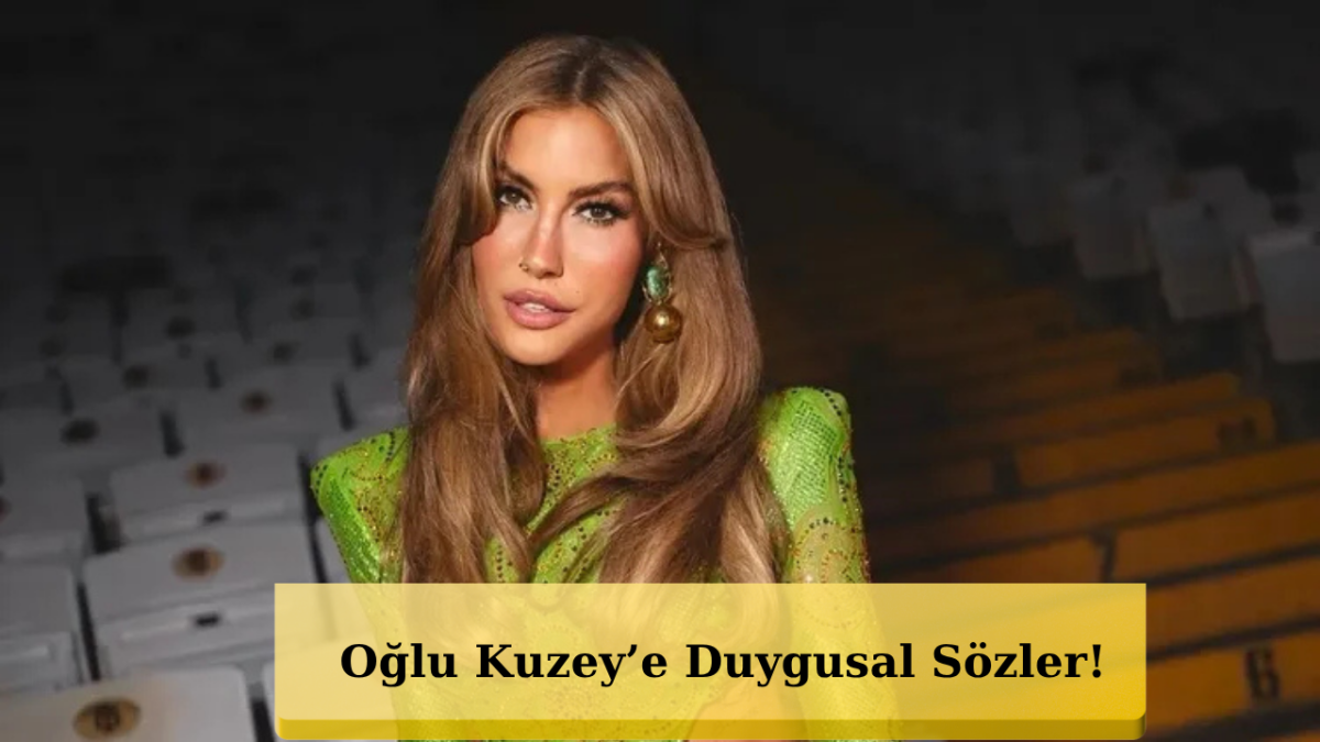 Çağla Şıkel Oğluyla Gurur Duydu! “İyi Ki Annenim”