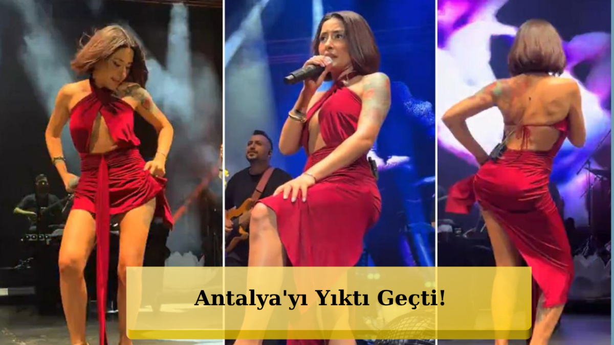 Konserde Yer Yerinden Oynadı! Melek Mosso Fırtınası